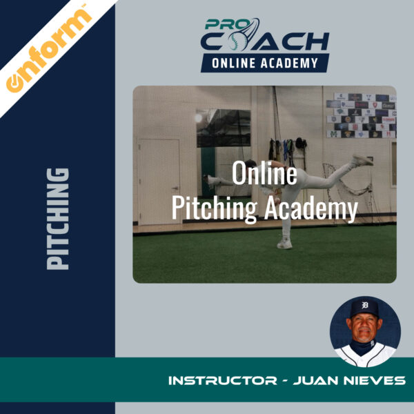Pro Coach Baseball Online Pitching Academy by OnForm with Juan Nieves