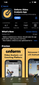 OnForm app store view